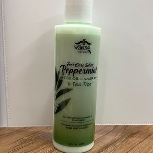 Foot Care Lotion Peppermint, power 100 & tea tree oil.
